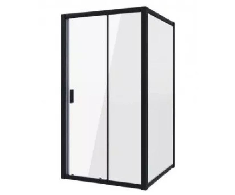 Душевой уголок Niagara Nova 130х90х195 профиль черный стекло прозрачное (NG-82-13AB-A90B) - фото 1